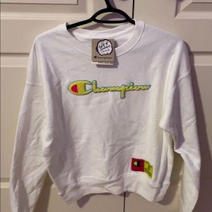 Champion chenille crew sweatshirt